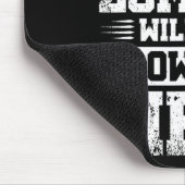 Übung, weil Zombies zuerst langsam essen wird Mousepad (Ecke)