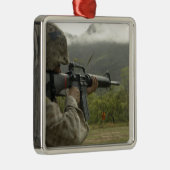 Übungen für die Schifffahrt Silbernes Ornament (Rechts)