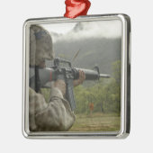 Übungen für die Schifffahrt Silbernes Ornament (Links)