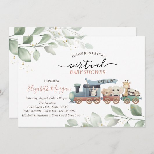 Übungen für Tiere mit virtuellem Antrieb durch Bab Einladung (Vorne/Hinten)