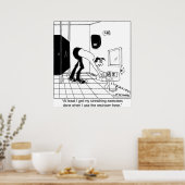 Übungen im Ruheraum Poster (Küche)