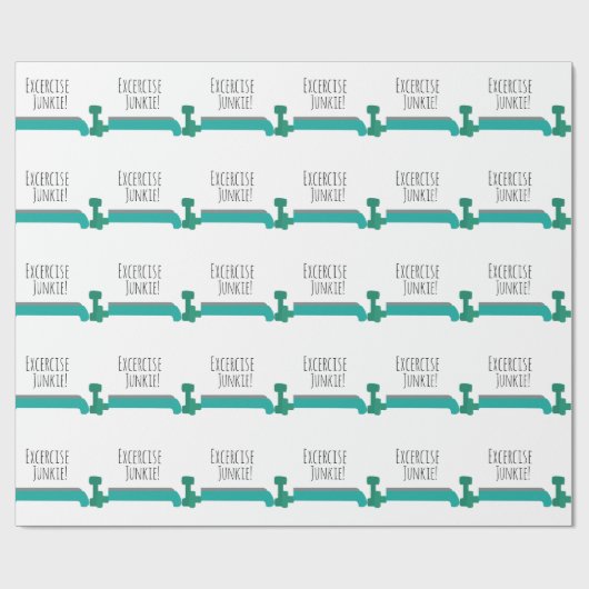 Übungs-Junkie Geschenkpapier (Flach)