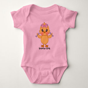 Übungs-Küken (kundengerecht) Baby Strampler