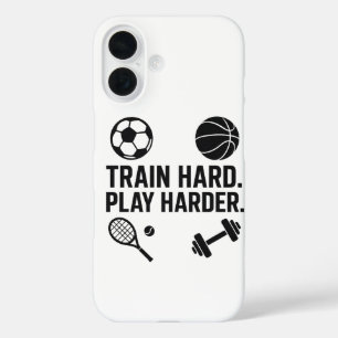 Übungskalender für Hard Play iPhone 16 Hülle