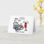 Übungskarte Karte (Gelbe Blume)