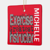 ÜbungsleiterIn Extraordinaire CUSTOM Keramikornament (Links)