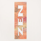 Übungsmatte für Zen-Weißreeds Yogamatte (Vorderseite)
