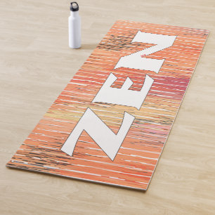 Übungsmatte für Zen-Weißreeds Yogamatte