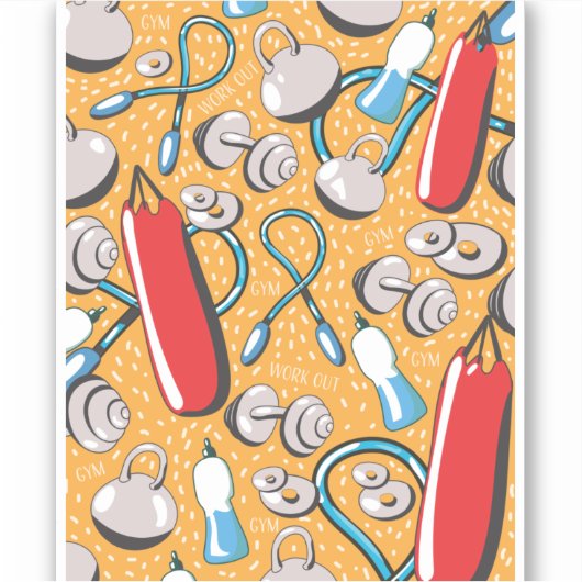 Übungsmuster Aufkleber (Vorderseite)