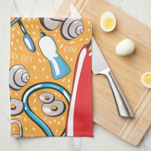 Übungsmuster Geschirrtuch (Viertel Falte)