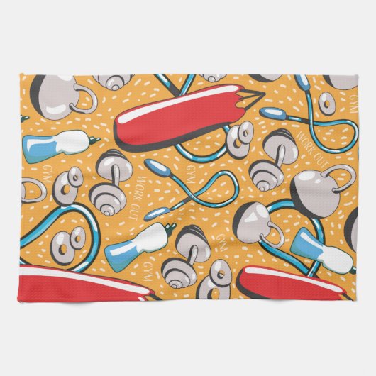 Übungsmuster Geschirrtuch (Horizontal)