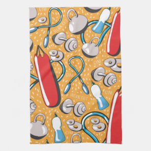 Übungsmuster Geschirrtuch