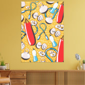 Übungsmuster Leinwanddruck (Insitu (Wohnzimmer))