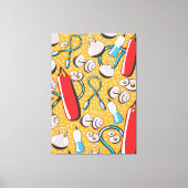 Übungsmuster Leinwanddruck (Vorderseite)