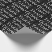 Übungspapier für Lastwagenfahrer Geschenkpapier (Ecke)