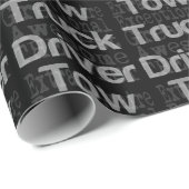 Übungspapier für Lastwagenfahrer Geschenkpapier (Rolleneckpunkt)