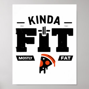 Übungsstudio Kraftdreikampf Krafttraining Hocke Poster