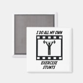 Übungsstunts Magnet (Vorderseite/Rückseite)