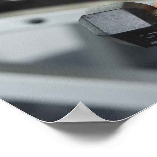 Übungsweibchen mit Mulden Poster (Ecke)