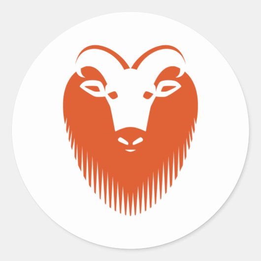 Ubuntu 14.04 LTS Aufkleber "Trusty Tahr" (Vorderseite)