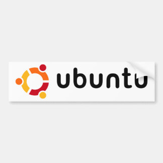Ubuntu Autoaufkleber