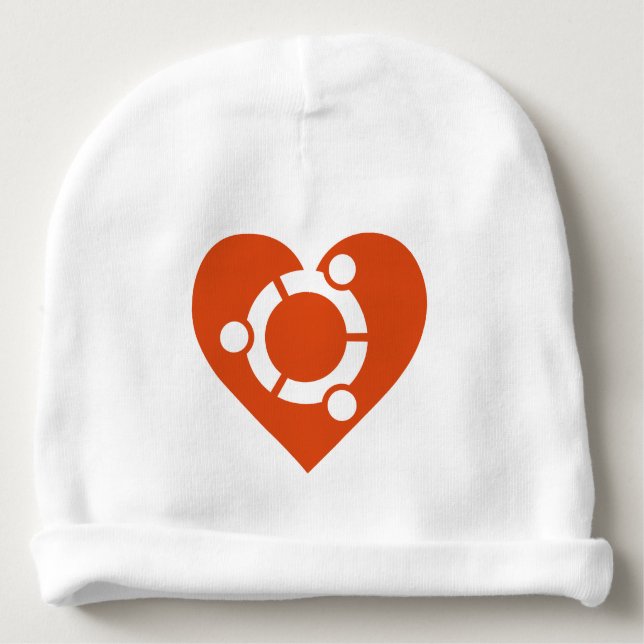 Ubuntu-BabyBeanie Babymütze (Vorderseite)