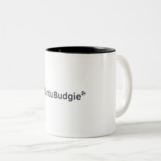 Ubuntu Budgie Tasse (VorderseiteRechts)