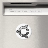 Ubuntu (Chrom) Magnet (In Situ (Geschirrspüler))