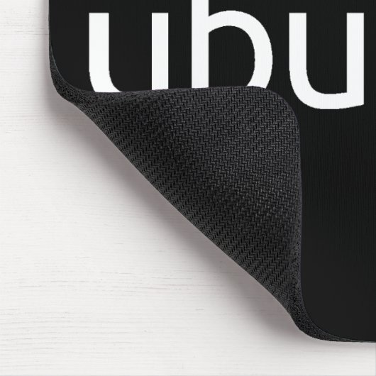 Ubuntu-Dunkelheit Mousepad (Ecke)