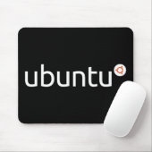 Ubuntu-Dunkelheit Mousepad (Mit Mouse)