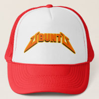 Ubuntu-Felsen-Parodie-Logo-Hut