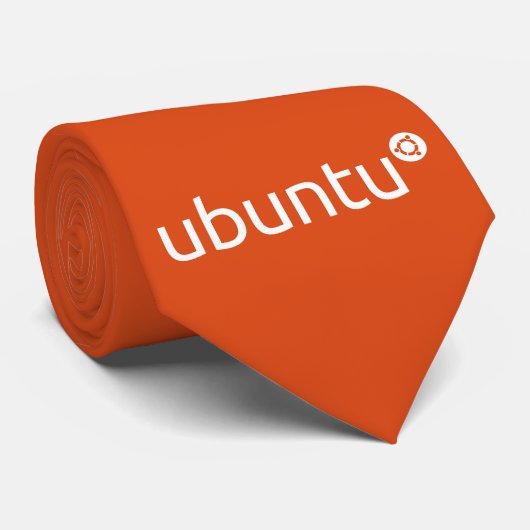 Ubuntu Krawatte (Gerollt)