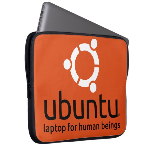 Ubuntu-Laptop-Hülse Laptopschutzhülle (Vorne Rechts)