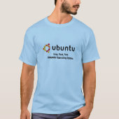 Ubuntu: Leichtes, schnelles, kostenloses Langschlä T-Shirt (Vorderseite)