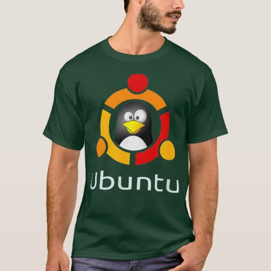 Ubuntu Linu Os funny Tu Penguin Tee (Vorderseite)