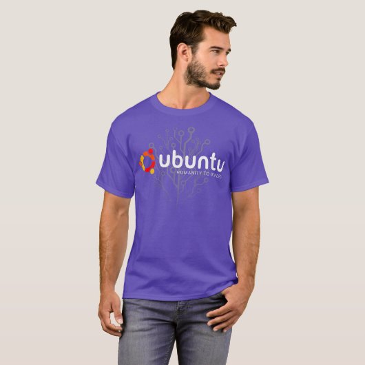 Ubuntu Linux Humanity für andere T-Shirt (Vorne ganz)