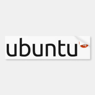 Ubuntu Linux-Logo-Autoaufkleber Autoaufkleber
