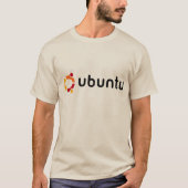 Ubuntu Linux-Logo-Shirt T-Shirt (Vorderseite)