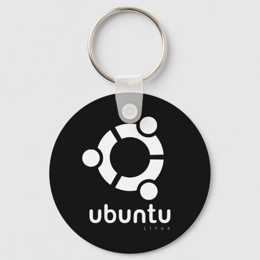 Ubuntu Linux Open Source Schlüsselanhänger (Vorderseite)