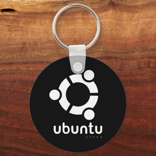 Ubuntu Linux Open Source Schlüsselanhänger (Vorderseite)