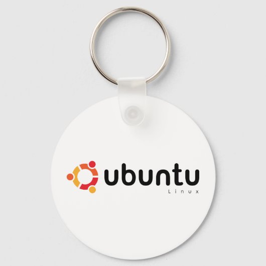 Ubuntu Linux Open Source Schlüsselanhänger (Vorderseite)