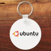 Ubuntu Linux Open Source Schlüsselanhänger (Vorderseite)