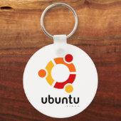 Ubuntu Linux Open Source Schlüsselanhänger (Vorderseite)