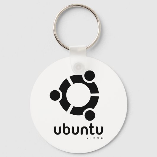 Ubuntu Linux Open Source Schlüsselanhänger (Vorderseite)