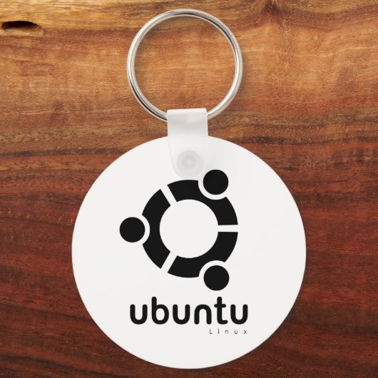 Ubuntu Linux Open Source Schlüsselanhänger (Vorderseite)