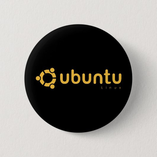 Ubuntu Linux Quelle Button (Vorderseite)