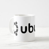 Ubuntu Linux Quelle Kaffeetasse (Vorderseite Links)