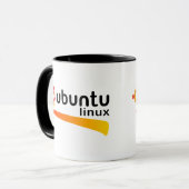 Ubuntu Linux Quelle Tasse (Vorderseite Links)