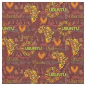 Ubuntu Repeat Stoff (Nahaufnahme)
