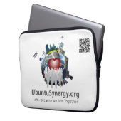 Ubuntu Synergy - Laptop-Sieb 13" Laptopschutzhülle (Vorderseite Links)
